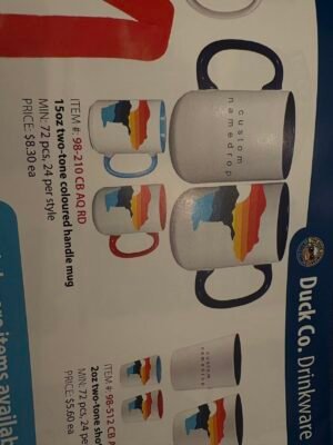 Custom 15oz Two-Tone Mug